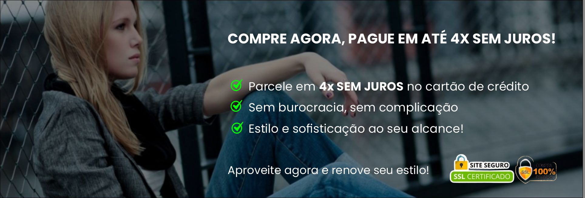 #aliciashop #modasustentável #modacircular #brechó #brechó-online #thriftstore | BANNER PROMOÇÃO 03 _4X